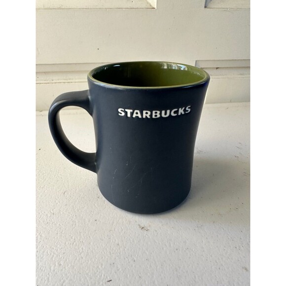 Starbucks 2011 Embossed Etched Vespa Scooter Moped Porcelain Coffee Cup Mug - Picture 3 of 5